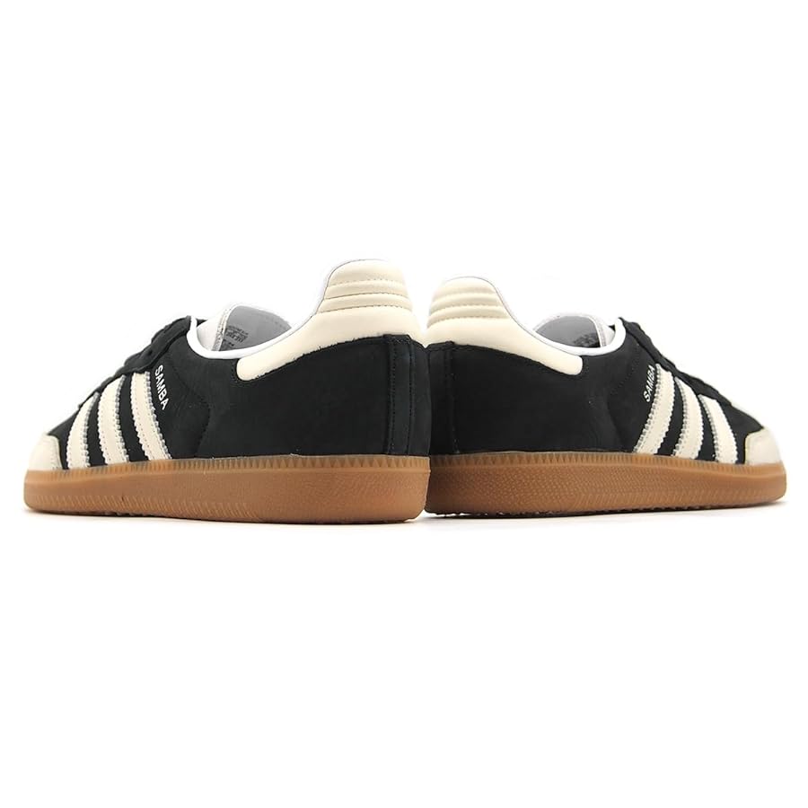 Amazon | SAMBA OG W CORE BLACK/WONDER WHITE/SILVER METALLIC